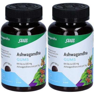 Salus Ashwagandha Gums 2x 2x50 St Kaudragees Salus Ashwagandha Gums 2x 2x50 St Kaudragees