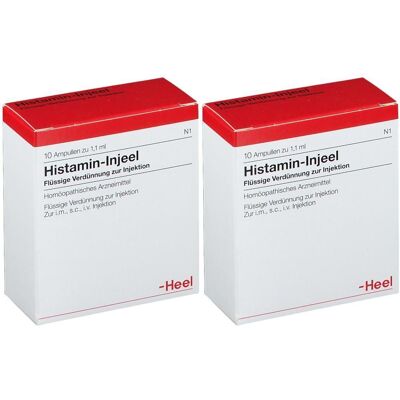 Heel Histamin Injeel Ampullen 2x 2x10 St Heel Histamin Injeel Ampullen 2x 2x10 St