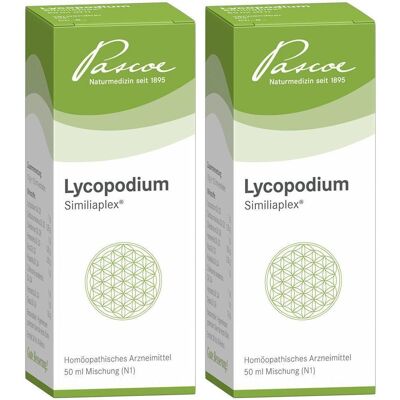 Pascoe Lycopodium Similiaplex Mischung 2x 2x50 ml Pascoe Lycopodium Similiaplex Mischung 2x 2x50 ml