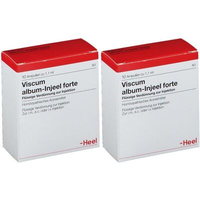 Heel Viscum Album Injeel forte Ampullen 2x 2x10 St Heel Viscum Album Injeel forte Ampullen 2x 2x10 St