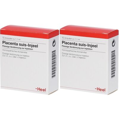 Heel Placenta Suis Injeel Ampullen 2x 2x10 St Heel Placenta Suis Injeel Ampullen 2x 2x10 St