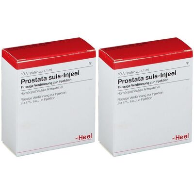 Heel Prostata Suis Injeel Ampullen 2x 2x10 St Heel Prostata Suis Injeel Ampullen 2x 2x10 St