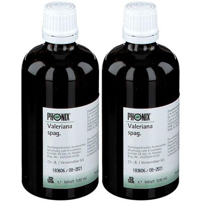 Phönix Valeriana spag.Mischung 2x 2x100 ml Mischung Phönix Valeriana spag.Mischung 2x 2x100 ml Mischung