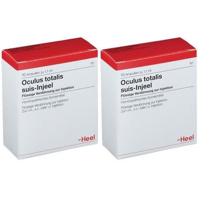 Heel Oculus totalis suis Injeel Ampullen 2x 2x10 St Heel Oculus totalis suis Injeel Ampullen 2x 2x10 St