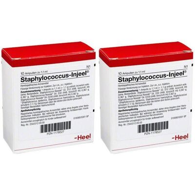 Heel Staphylococcus Injeel Ampullen 2x 2x10 St Heel Staphylococcus Injeel Ampullen 2x 2x10 St