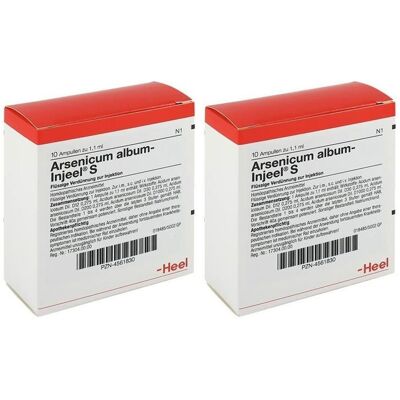 Heel Arsenicum Album Injeel S Ampullen 2x 2x10 St Heel Arsenicum Album Injeel S Ampullen 2x 2x10 St