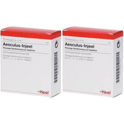 Heel Aesculus Injeel Ampullen 2x 2x10 St Heel Aesculus Injeel Ampullen 2x 2x10 St