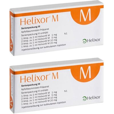 Helixor M Serienpackung III Ampullen 2x 2x7 St Helixor M Serienpackung III Ampullen 2x 2x7 St