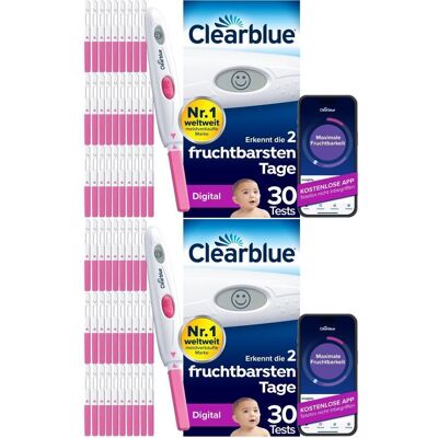 Clearblue Ovulationstest digital x2 2x30 St Test Clearblue Ovulationstest digital x2 2x30 St Test