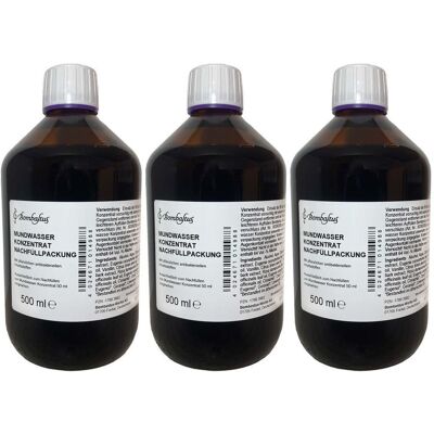 Mundwasser Konzentrat Bombastus x3 3x500 ml Mundwasser Konzentrat Bombastus x3 3x500 ml