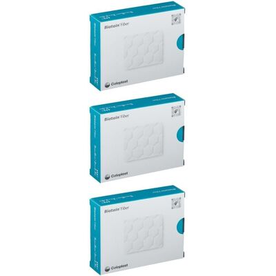 Biatain Fiber 5x6 cm Faserverband x3 3x10 St Verband Biatain Fiber 5x6 cm Faserverband x3 3x10 St Verband