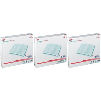 3M Tegaderm Alginate FK Kompressen 10x10 cm 90112 x3 3x10 St 3M Tegaderm Alginate FK Kompressen 10x10 cm 90112 x3 3x10 St
