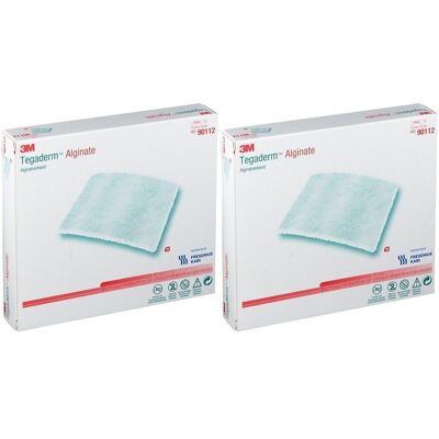 3M Tegaderm Alginate FK Kompressen 10x10 cm 90112 x2 2x10 St 3M Tegaderm Alginate FK Kompressen 10x10 cm 90112 x2 2x10 St