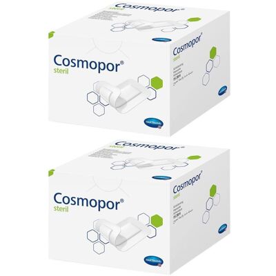 Cosmopor steril Wundverband 6x10 cm x2 2x25 St Pflaster Cosmopor steril Wundverband 6x10 cm x2 2x25 St Pflaster