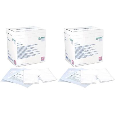 MaiMed Vlies-Schlitzkompressen steril 5x5 cm 6fach x2 2x25x2 St Kompressen MaiMed Vlies-Schlitzkompressen steril 5x5 cm 6fach x2 2x25x2 St Kompressen
