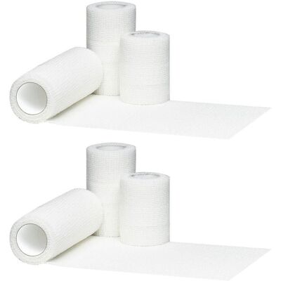 Urgomull haft latexfrei 4 cmx20 m x2 2x1 St Binden Urgomull haft latexfrei 4 cmx20 m x2 2x1 St Binden
