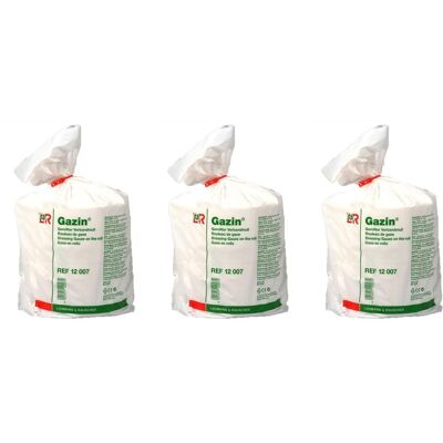 Gazin Verbandmull 8 cmx5 m 4fach gerollt x3 3x1 St Kompressen Gazin Verbandmull 8 cmx5 m 4fach gerollt x3 3x1 St Kompressen