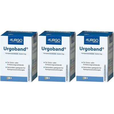 Urgoband Kurzzugbinde 10 cmx5 m x3 3x1 St Binden Urgoband Kurzzugbinde 10 cmx5 m x3 3x1 St Binden