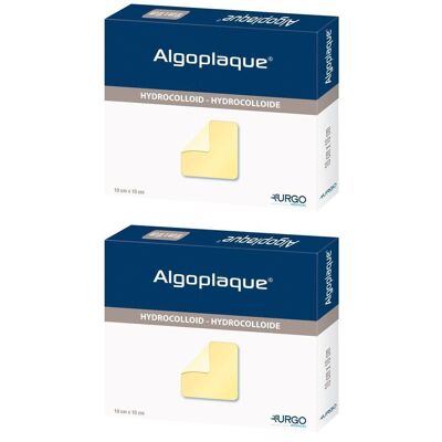 URGO Algoplaque 10x10 cm flexib.Hydrokolloidverb. x2 2x10 St Verband URGO Algoplaque 10x10 cm flexib.Hydrokolloidverb. x2 2x10 St Verband