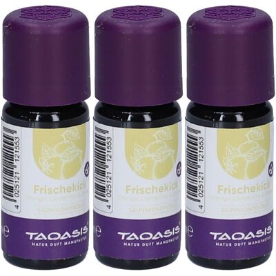 TAOASIS Sauna Konzentrat Frischekick x3 3x10 ml Öl TAOASIS Sauna Konzentrat Frischekick x3 3x10 ml Öl