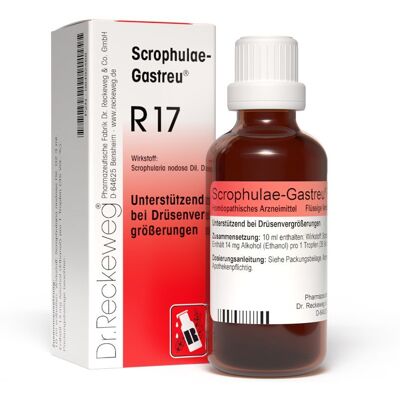 Dr. Reckeweg SCROPHULAE-Gastreu R17 Mischung 50 ml Dr. Reckeweg SCROPHULAE-Gastreu R17 Mischung 50 ml