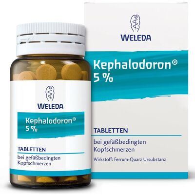 Weleda AG Kephalodoron 5% Tabletten - Kopfschmerzen Weleda AG Kephalodoron 5% Tabletten - Kopfschmerzen