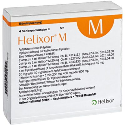 Helixor M Serienpackung II Ampullen 4x7 St Helixor M Serienpackung II Ampullen 4x7 St