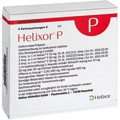 Helixor P Serienpackung II Ampullen 4x7 St Helixor P Serienpackung II Ampullen 4x7 St