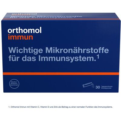 Orthomol - orthomol immun Menthol-Himbeere Direktgranulat Orthomol - orthomol immun Menthol-Himbeere Direktgranulat