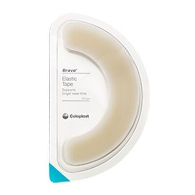 Brava elastischer Fixierstreifen gebogen 20 St Streifen Brava elastischer Fixierstreifen gebogen 20 St Streifen