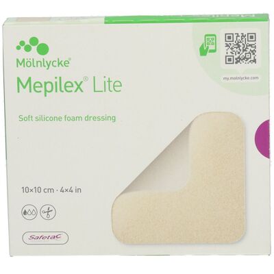 Mepilex Lite Schaumverband 10x10 cm steril 5 St Verband Mepilex Lite Schaumverband 10x10 cm steril 5 St Verband