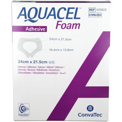 Convatec Aquacel Foam Klebe-Sakral 24x21,5cm - Wundverband Convatec Aquacel Foam Klebe-Sakral 24x21,5cm - Wundverband