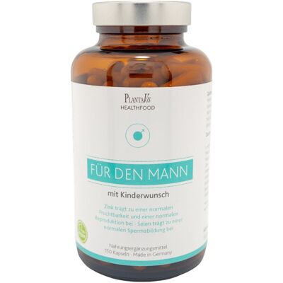 PlantaVis FÜR DEN Mann mit Kinderwunsch Kapseln 150 St PlantaVis FÜR DEN Mann mit Kinderwunsch Kapseln 150 St