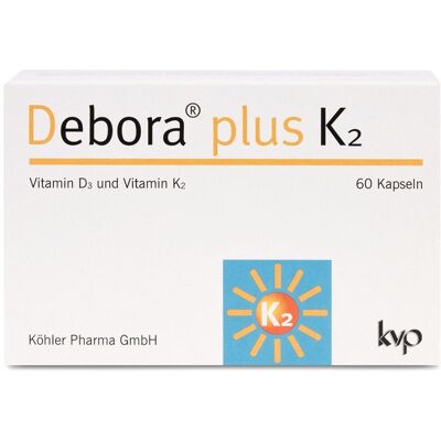 Köhler Pharma - Debora plus K2 - D3 - Dietary supplement Köhler Pharma - Debora plus K2 - D3 - Dietary supplement