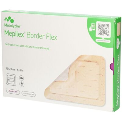 Mepilex Border Flex Schaumverb.haft.15x20 cm 10 St Verband Mepilex Border Flex Schaumverb.haft.15x20 cm 10 St Verband