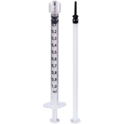 Braun Omnifix F Solo Spr.1 ml Luer-Lock Feindosierung 100 St Spritzen Braun Omnifix F Solo Spr.1 ml Luer-Lock Feindosierung 100 St Spritzen