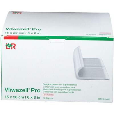 Lohmann & Rauscher Vliwazell Pro - 15x20 cm - Wundverband Lohmann & Rauscher Vliwazell Pro - 15x20 cm - Wundverband