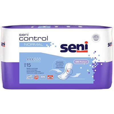 Seni Control Inkontinenzeinlage normal 12x15 St Einlagen Seni Control Inkontinenzeinlage normal 12x15 St Einlagen