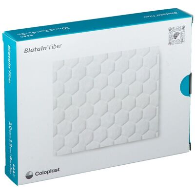 Coloplast GmbH Biatain Fiber 10x12 cm Faserverband - Wundverband Coloplast GmbH Biatain Fiber 10x12 cm Faserverband - Wundverband