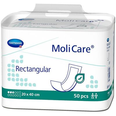 Molicare rectangular 3 Tropfen 20x40 cm 50 St Beutel Molicare rectangular 3 Tropfen 20x40 cm 50 St Beutel