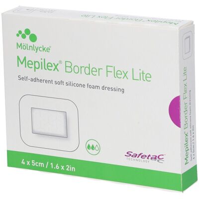 Mepilex Border Flex Lite Schaumverband 4x5 cm 10 St Verband Mepilex Border Flex Lite Schaumverband 4x5 cm 10 St Verband