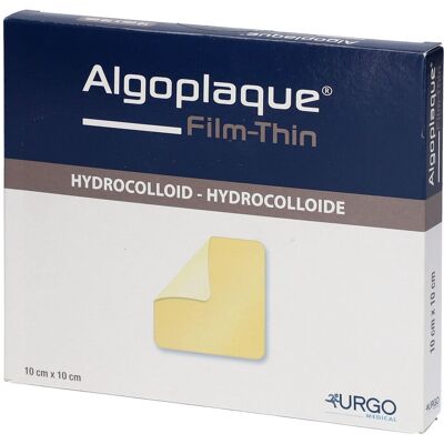 URGO Algoplaque Film 10x10 cm Hydrokolloidwundaufl. 10 St Verband URGO Algoplaque Film 10x10 cm Hydrokolloidwundaufl. 10 St Verband