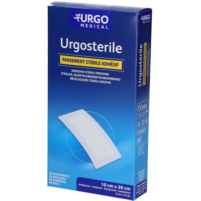 Urgosterile Wundverband 100x200 mm steril 20 St Pflaster Urgosterile Wundverband 100x200 mm steril 20 St Pflaster
