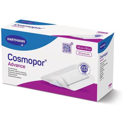 Cosmopor Advance Wundverband 10x20 cm 25 St Verband Cosmopor Advance Wundverband 10x20 cm 25 St Verband