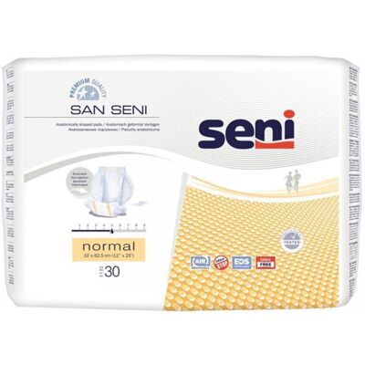 Seni San Inkontinenzvorlage normal 30 St Beutel Seni San Inkontinenzvorlage normal 30 St Beutel