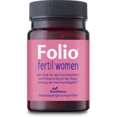 Folio fertil women Weichkapseln 30 St Folio fertil women Weichkapseln 30 St