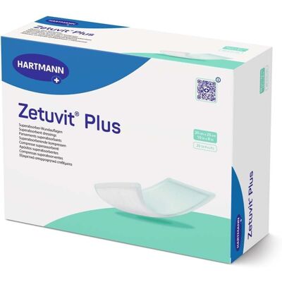 Zetuvit Plus extrastarke Saugkompr.steril 20x25 cm 20 St Kompressen Zetuvit Plus extrastarke Saugkompr.steril 20x25 cm 20 St Kompressen