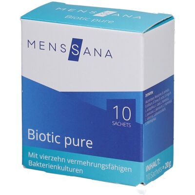Biotic pure MensSana Pulver 10 St Biotic pure MensSana Pulver 10 St