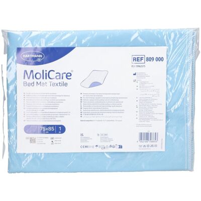 Hartmann Molicare Bed Mat Textile 75x85 cm ohne Flügel 1 St Einlagen Hartmann Molicare Bed Mat Textile 75x85 cm ohne Flügel 1 St Einlagen
