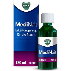 Wick MediNait Erkältungssirup für die Nacht 180 ml Sirup